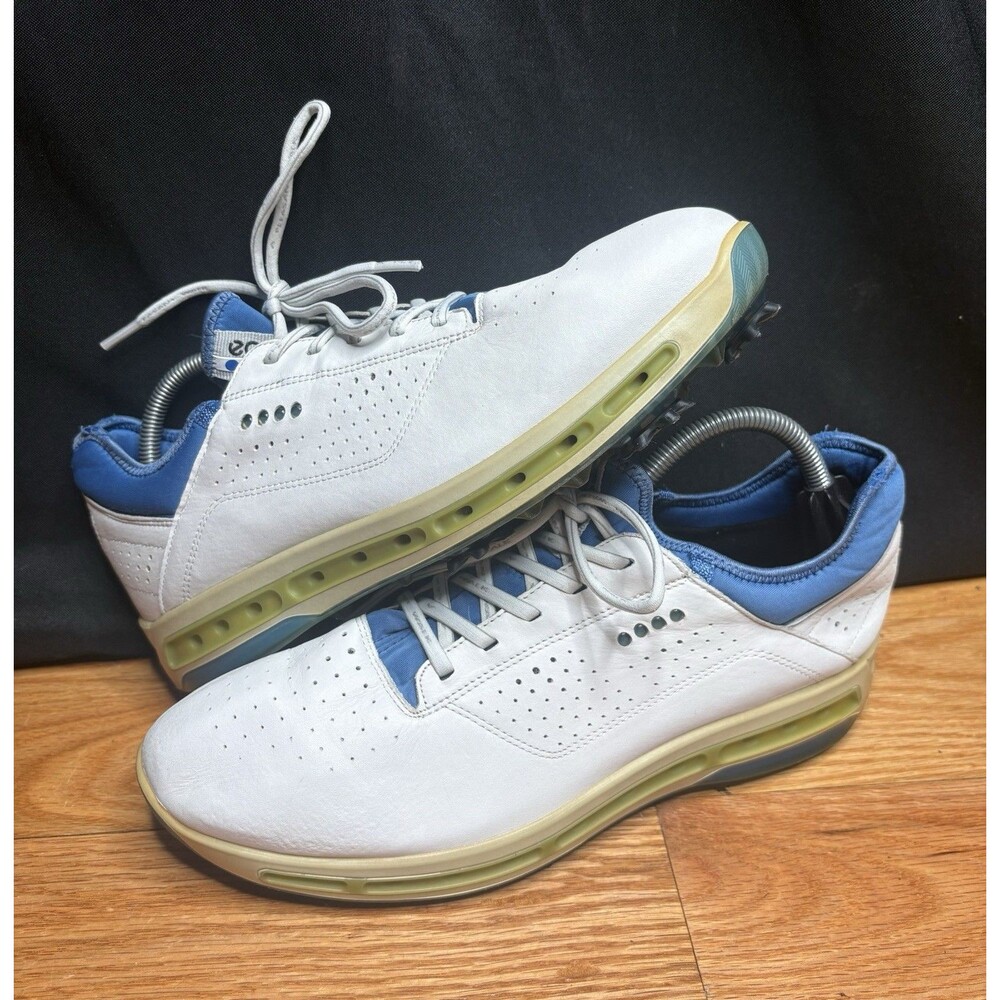 ECCO Men's Cool 18 GTX Golf Shoes Size 43 Gray Waterproof Gore Tex Spikes